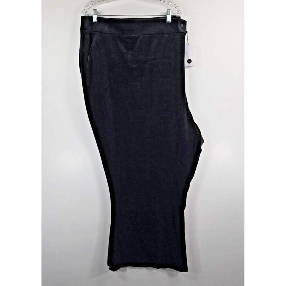 Universal Standard Women's Size 40 Black Velvet Pants NWT